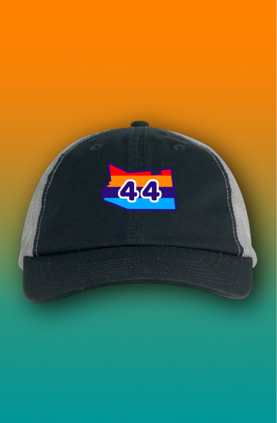 44Lakes - Sunset - Washed Trucker Hat