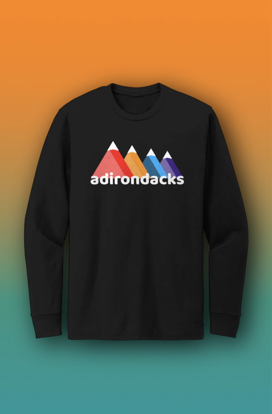 ADK - Colorful High Peaks - Long Sleeve