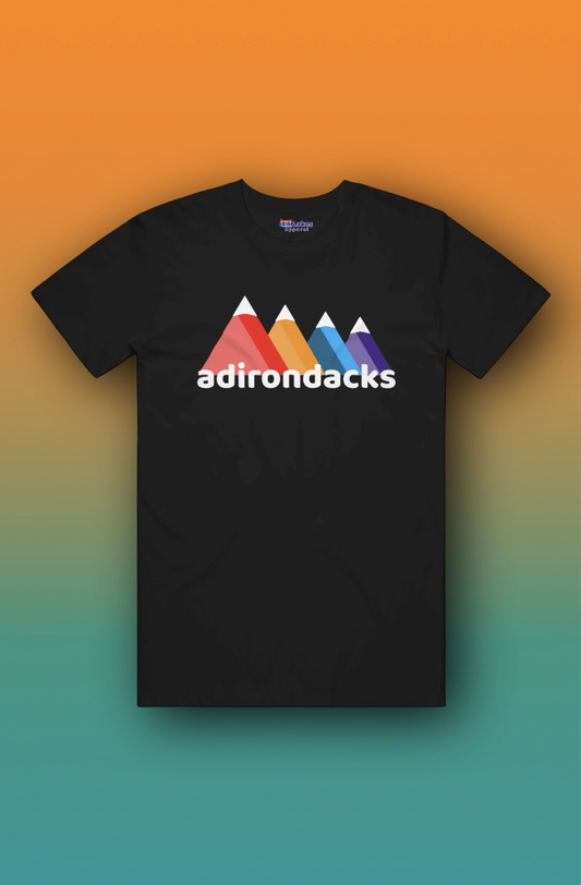 ADK - Colorful High Peaks - T-Shirt