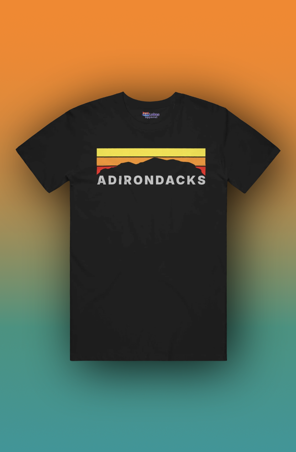 ADK - Mountain Range (Warm) - T-Shirt