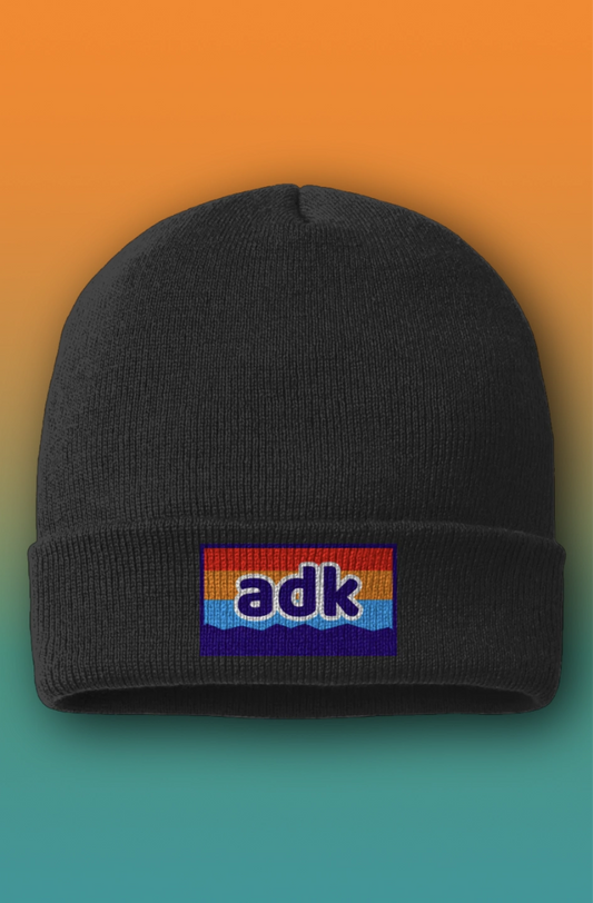 ADK - Sunset - Square - Beanie