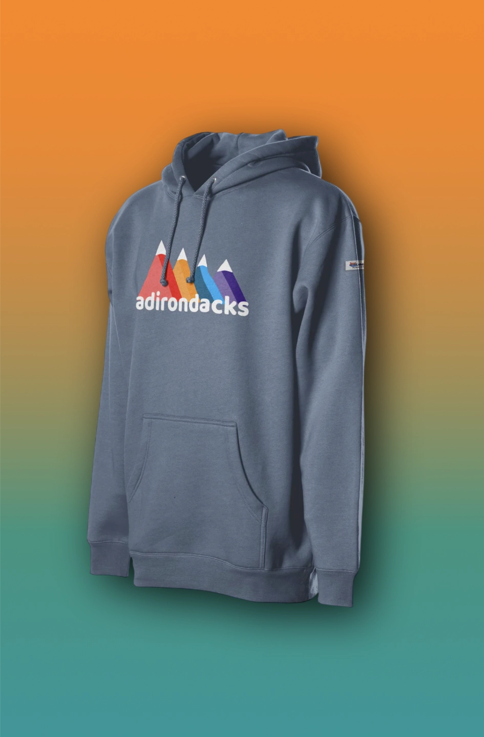 ADK - Colorful High Peaks - Premium Hoodie