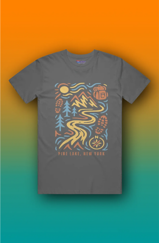44Lakes - Pine Lake Hiking - T-Shirt