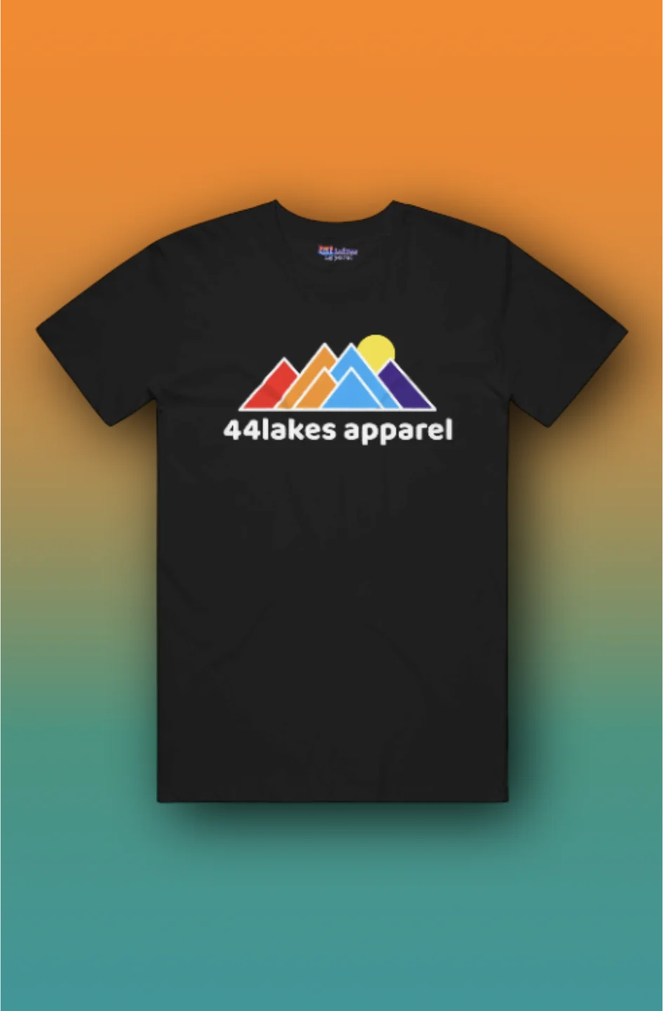 44Lakes - Simple Mountains - T-Shirt