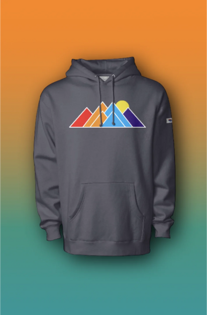 44Lakes - Simple Mountains - Premium Hoodie