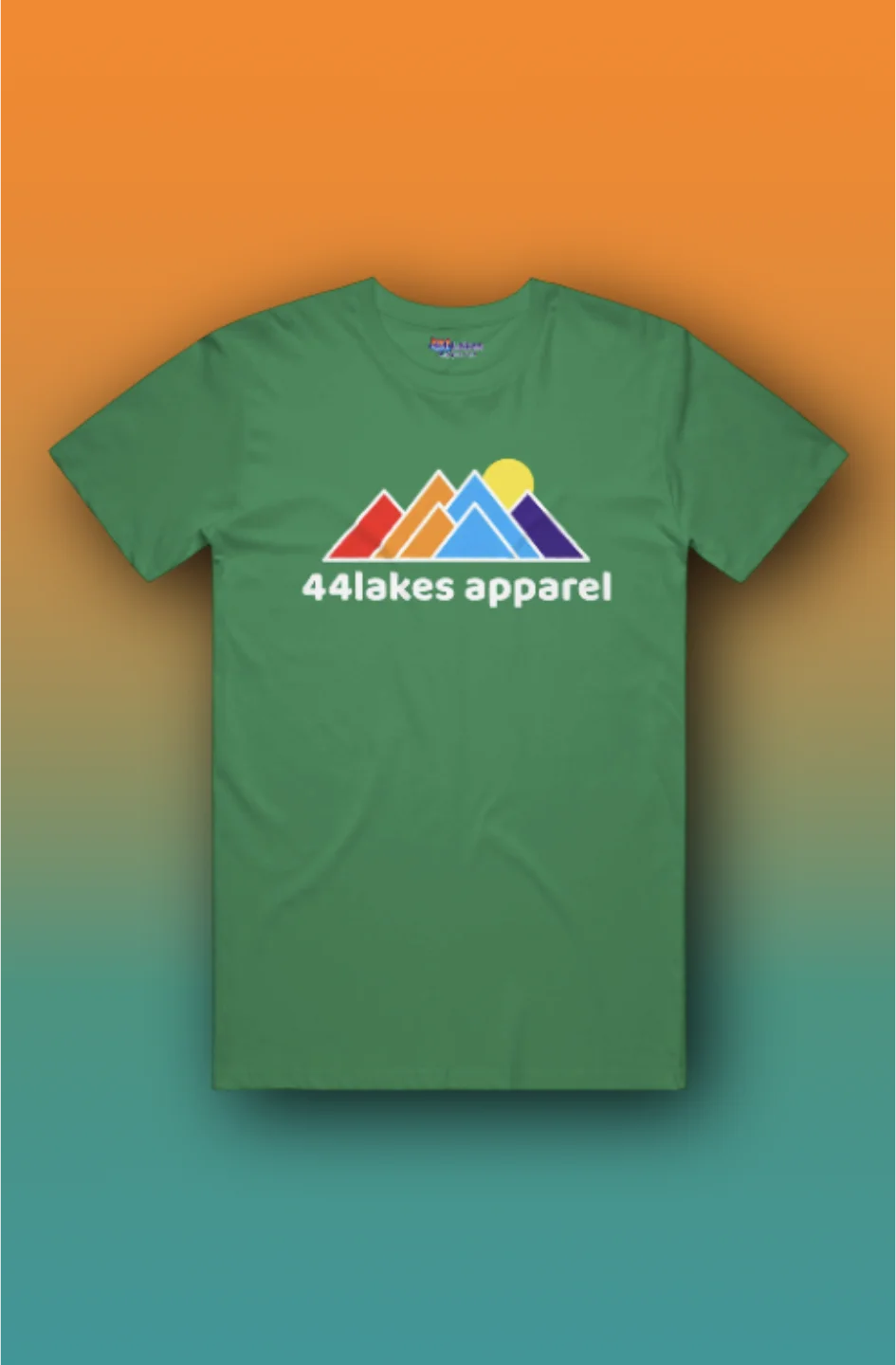 44Lakes - Simple Mountains - T-Shirt