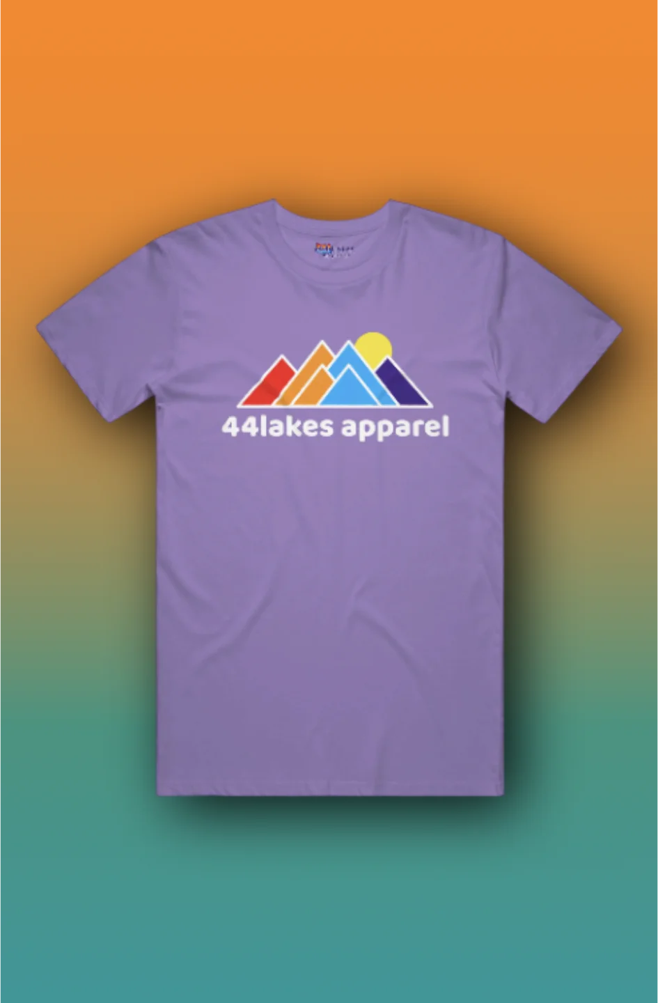 44Lakes - Simple Mountains - T-Shirt