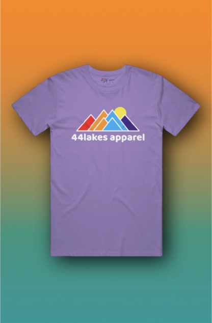 44Lakes - Simple Mountains - T-Shirt