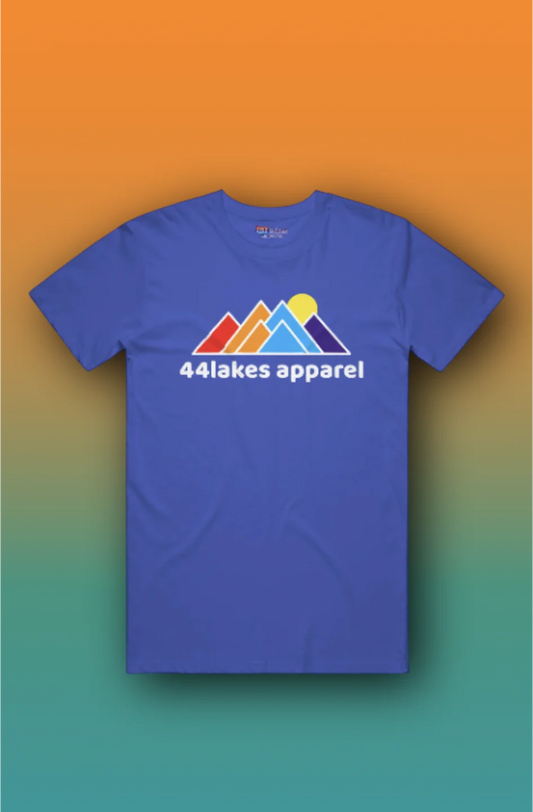 44Lakes - Simple Mountains - T-Shirt