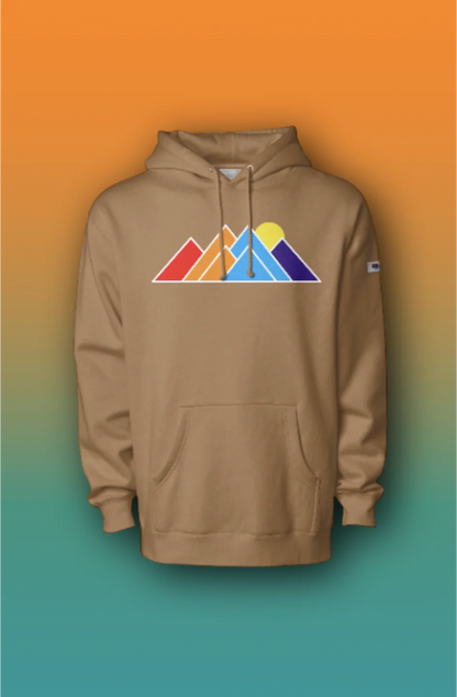44Lakes - Simple Mountains - Premium Hoodie