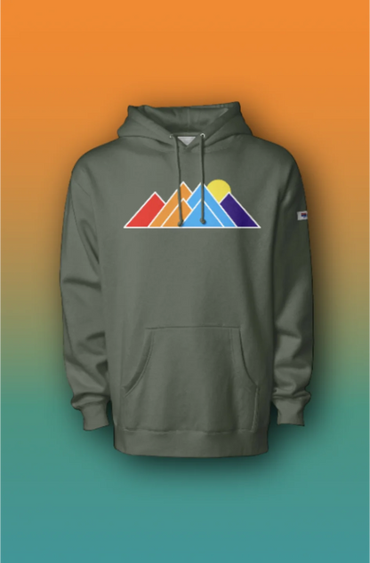 44Lakes - Simple Mountains - Premium Hoodie