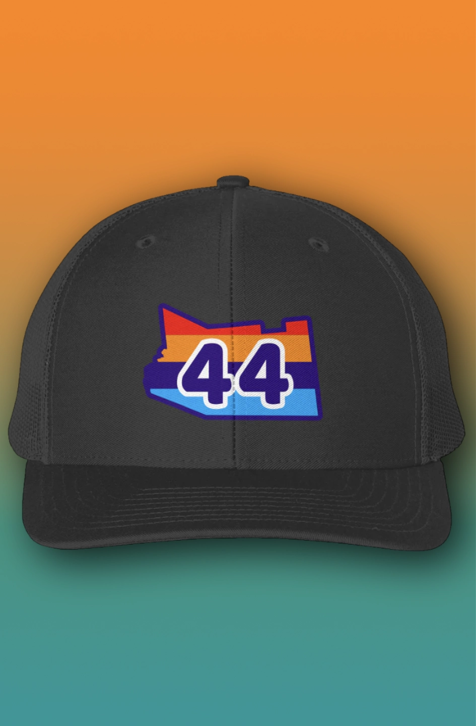 44Lakes - Sunset - Mesh Mid-Profile Hat