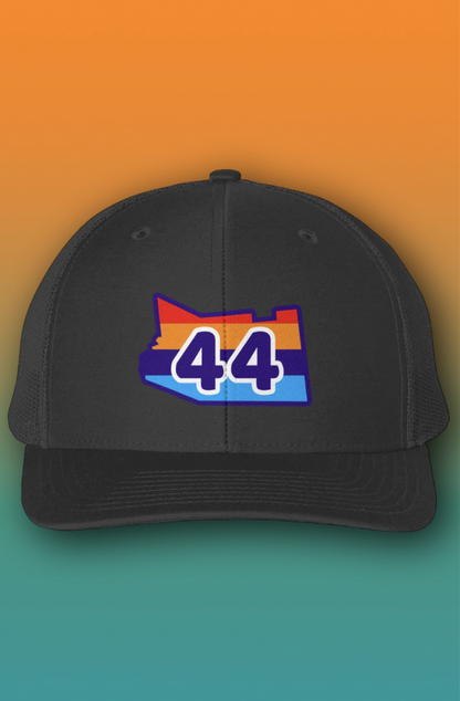 44Lakes - Sunset - Mesh Mid-Profile Hat