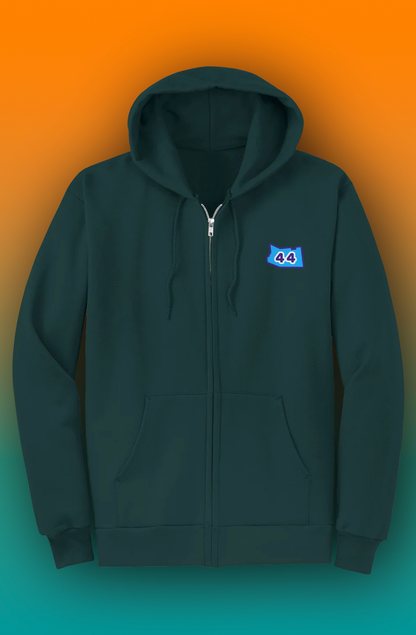 44Lakes Apparel - Blue - Hooded Sweatshirt