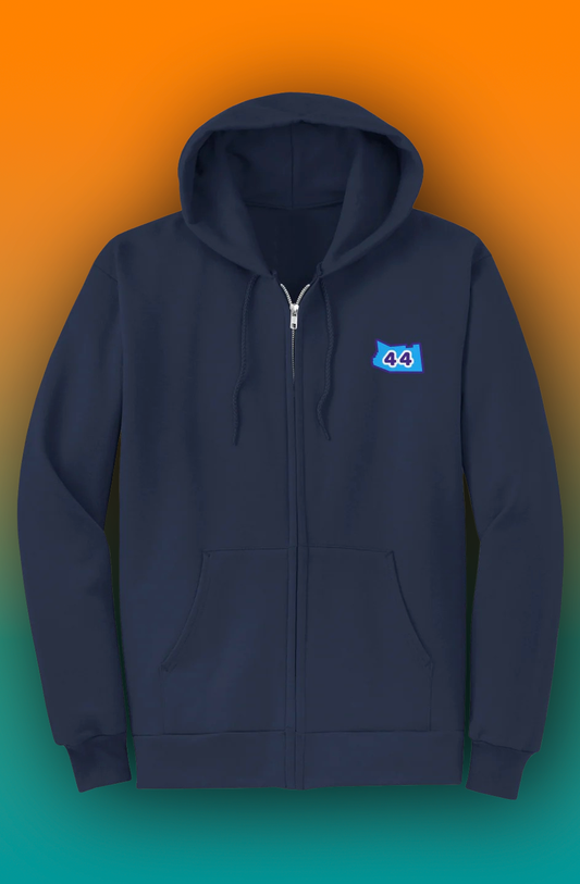 44Lakes Apparel - Blue - Hooded Sweatshirt
