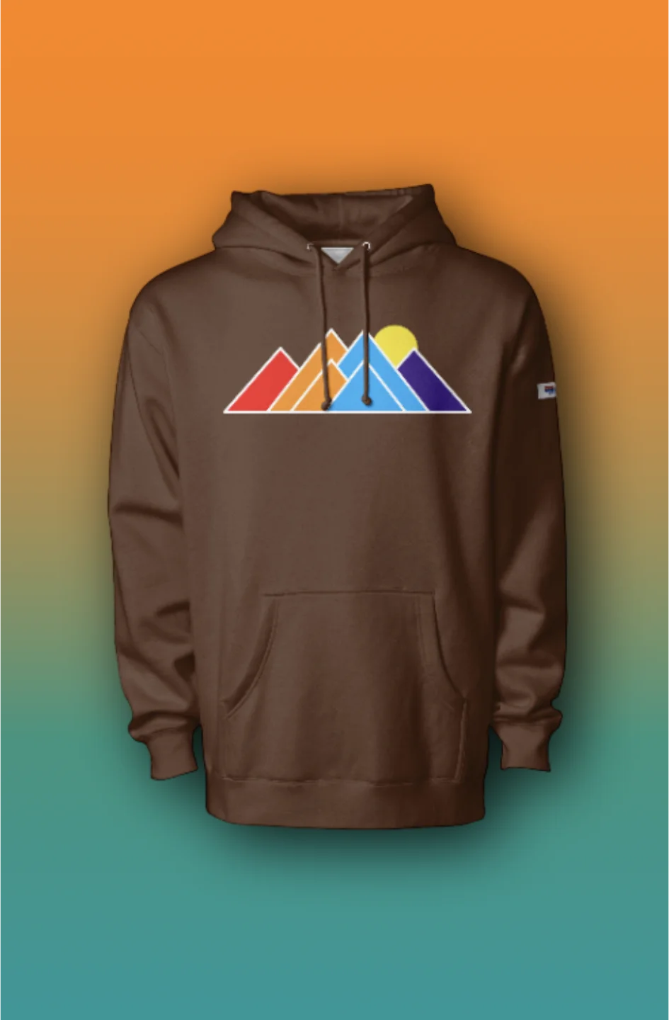 44Lakes - Simple Mountains - Premium Hoodie