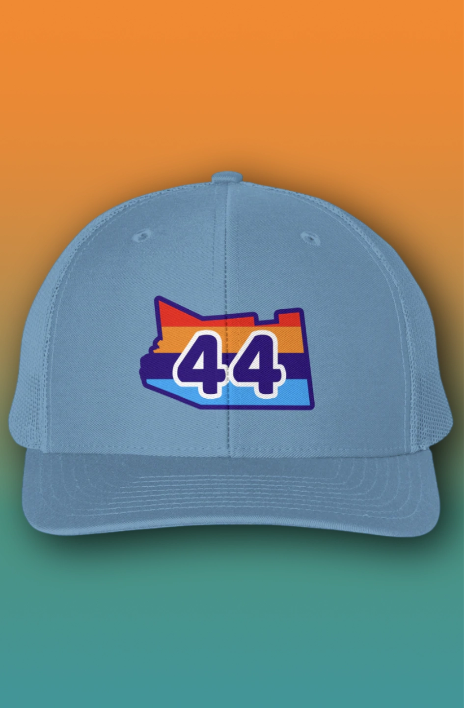 44Lakes - Sunset - Mesh Mid-Profile Hat