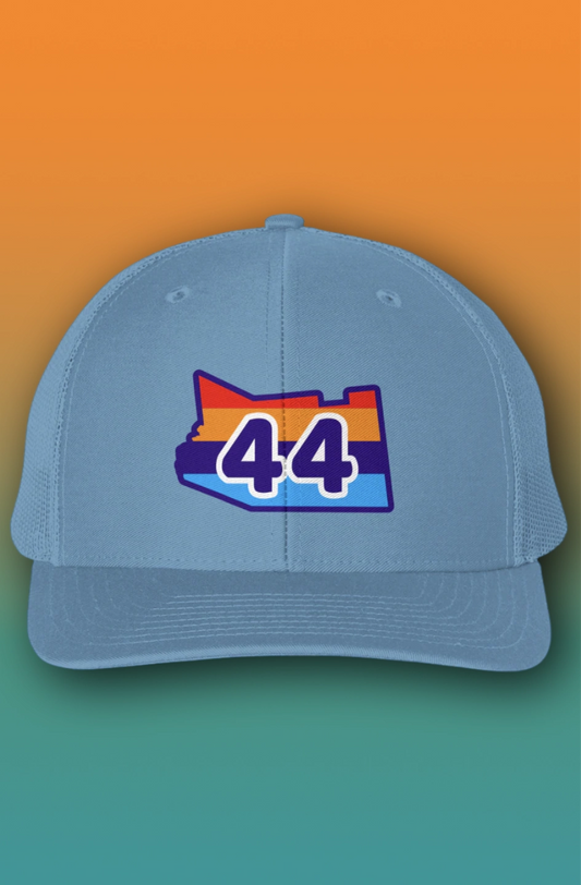 44Lakes - Sunset - Mesh Mid-Profile Hat
