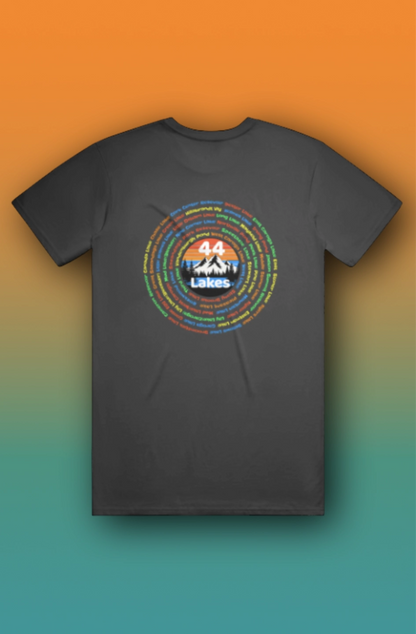 44Lakes - Circular Design - T-Shirt