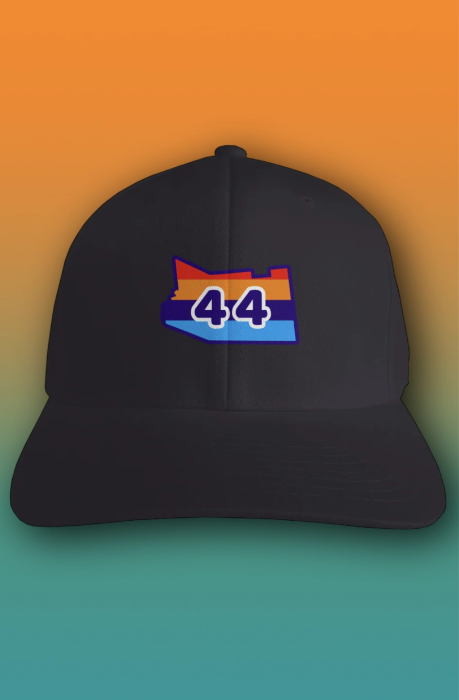 44Lakes Apparel - Sunset - Fitted Hat
