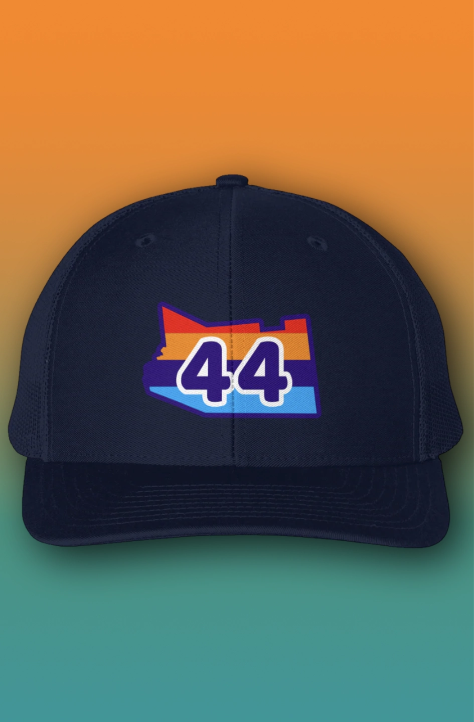 44Lakes - Sunset - Mesh Mid-Profile Hat