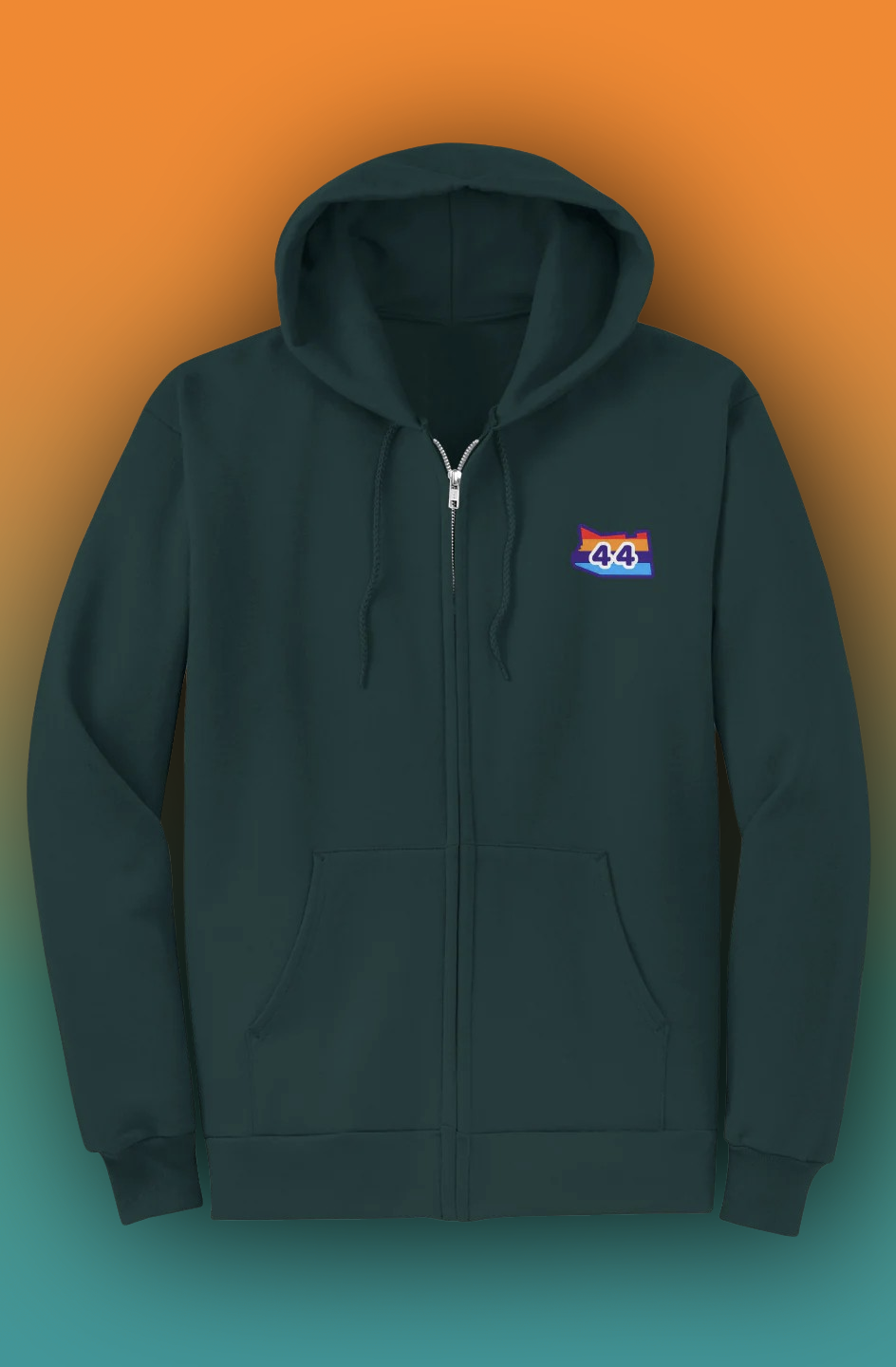44Lakes Apparel - Sunset - Hooded Sweatshirt
