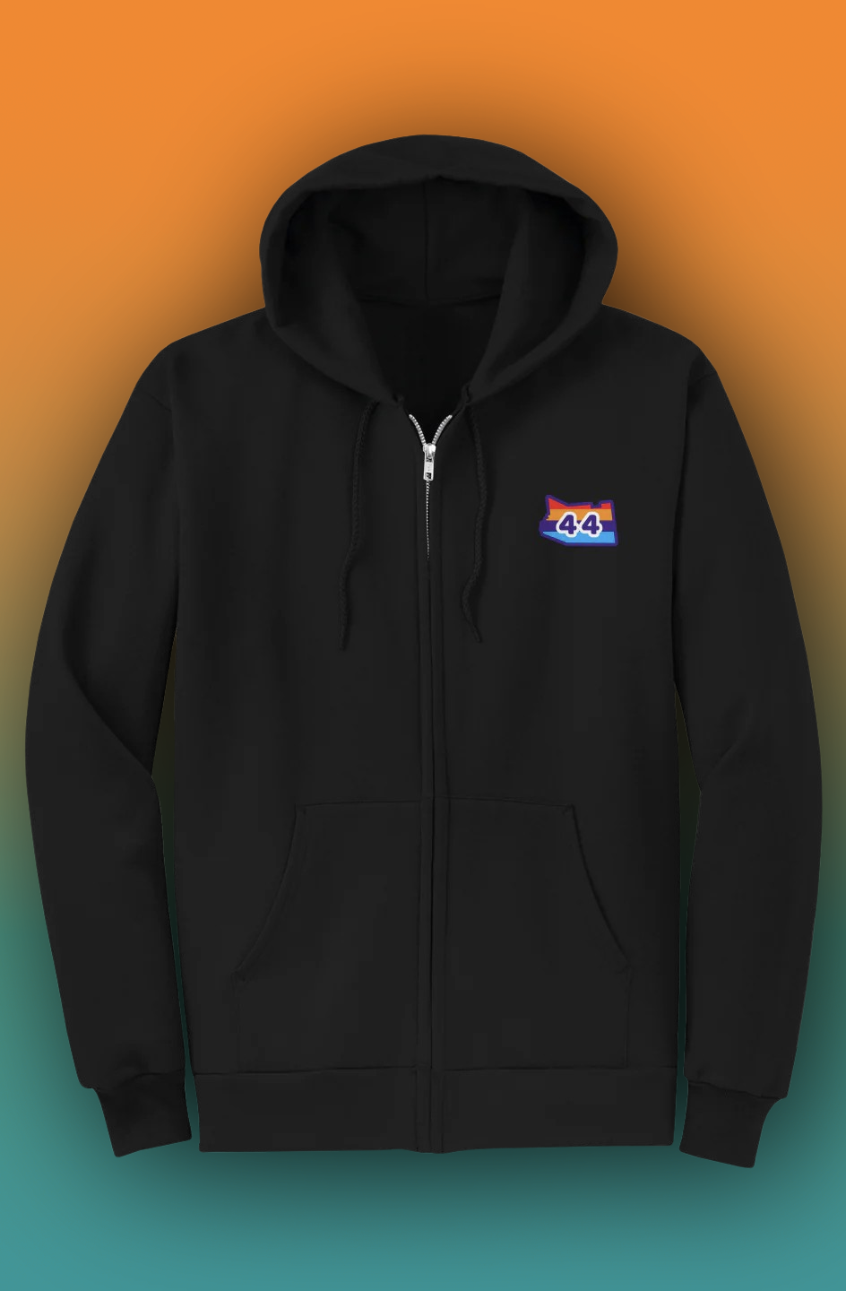 44Lakes Apparel - Sunset - Hooded Sweatshirt