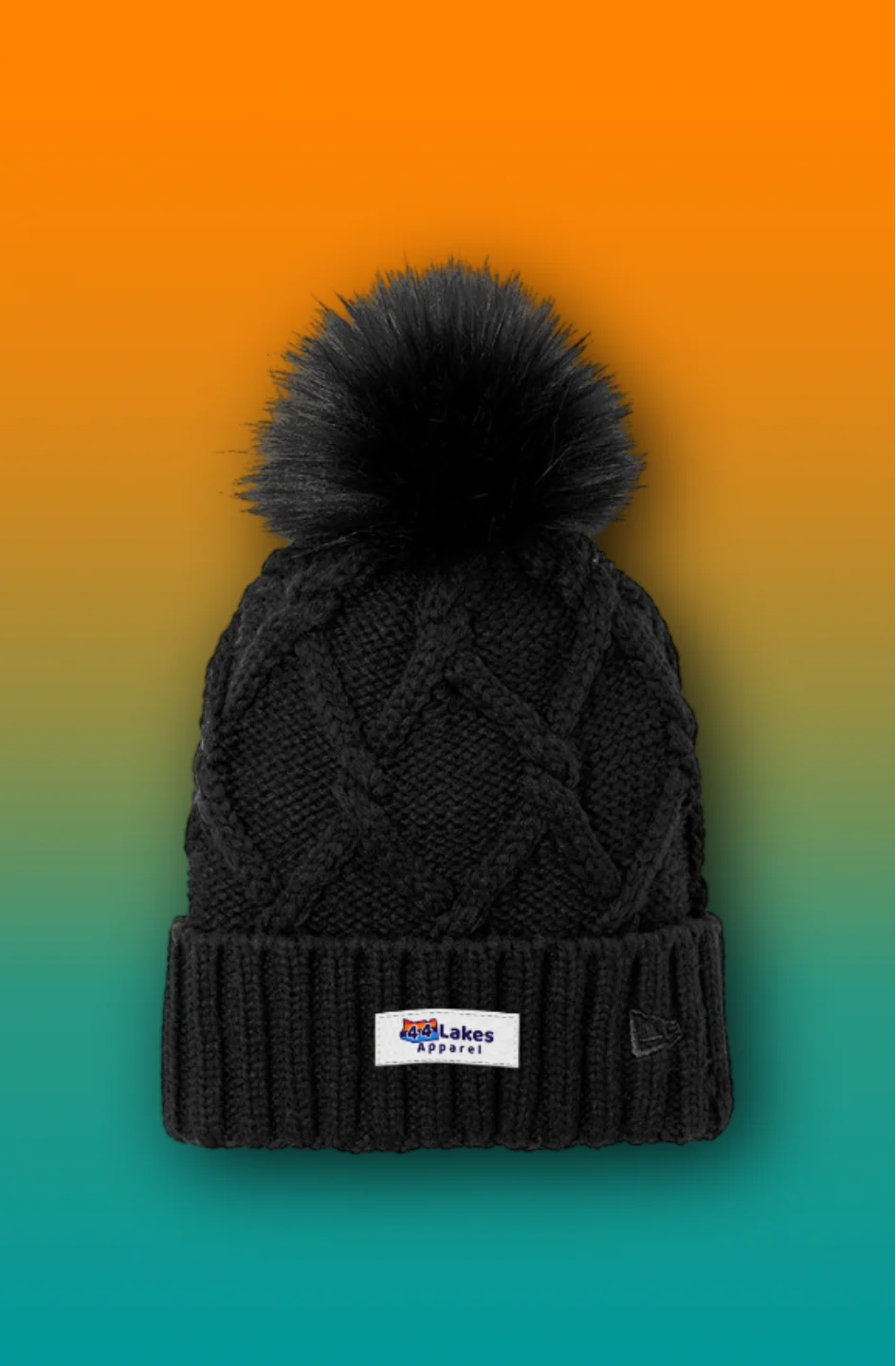 44Lakes - Faux Fur - Pom Beanie