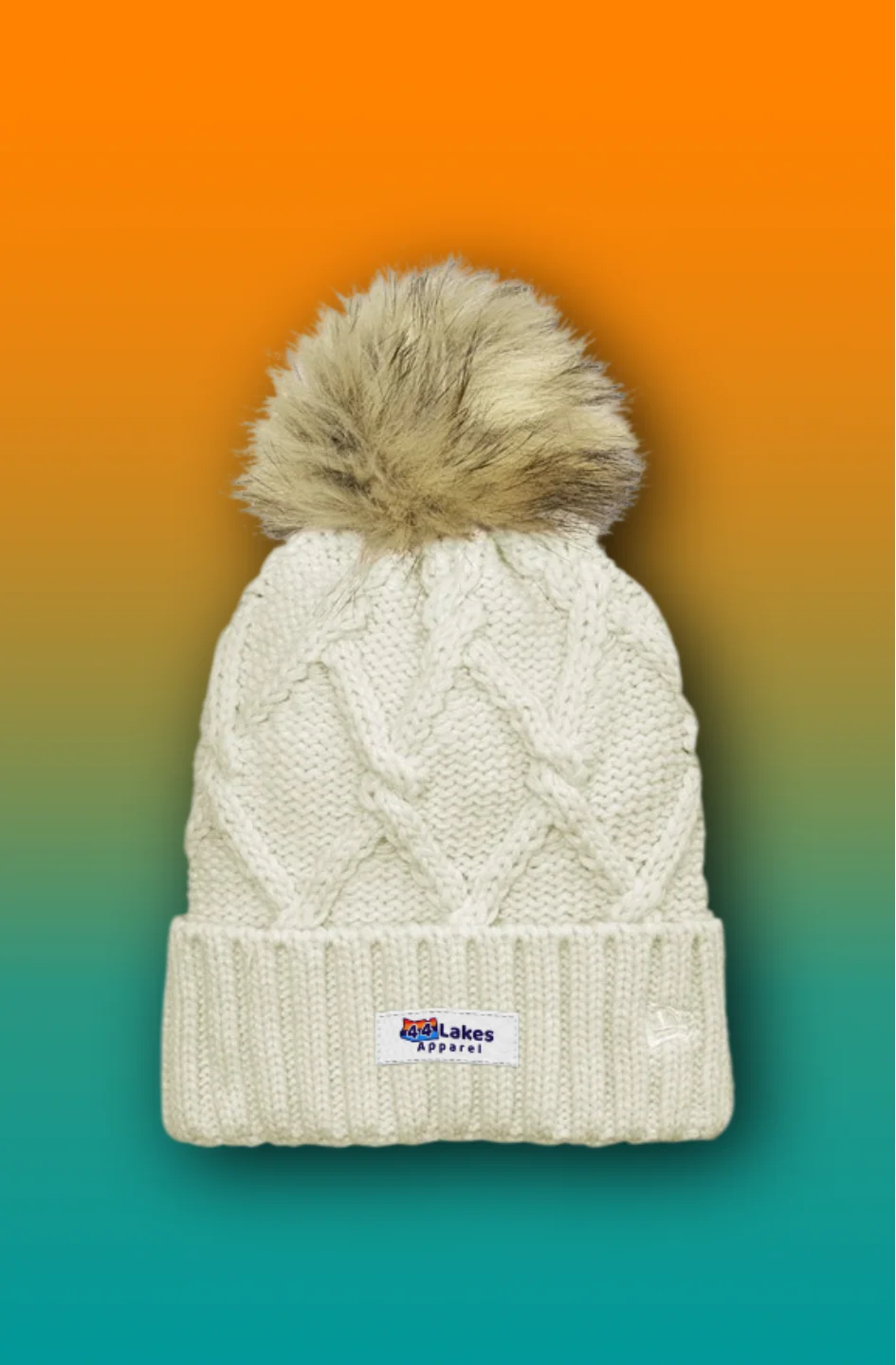 44Lakes - Faux Fur - Pom Beanie