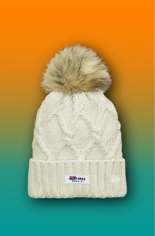 44Lakes - Faux Fur - Pom Beanie