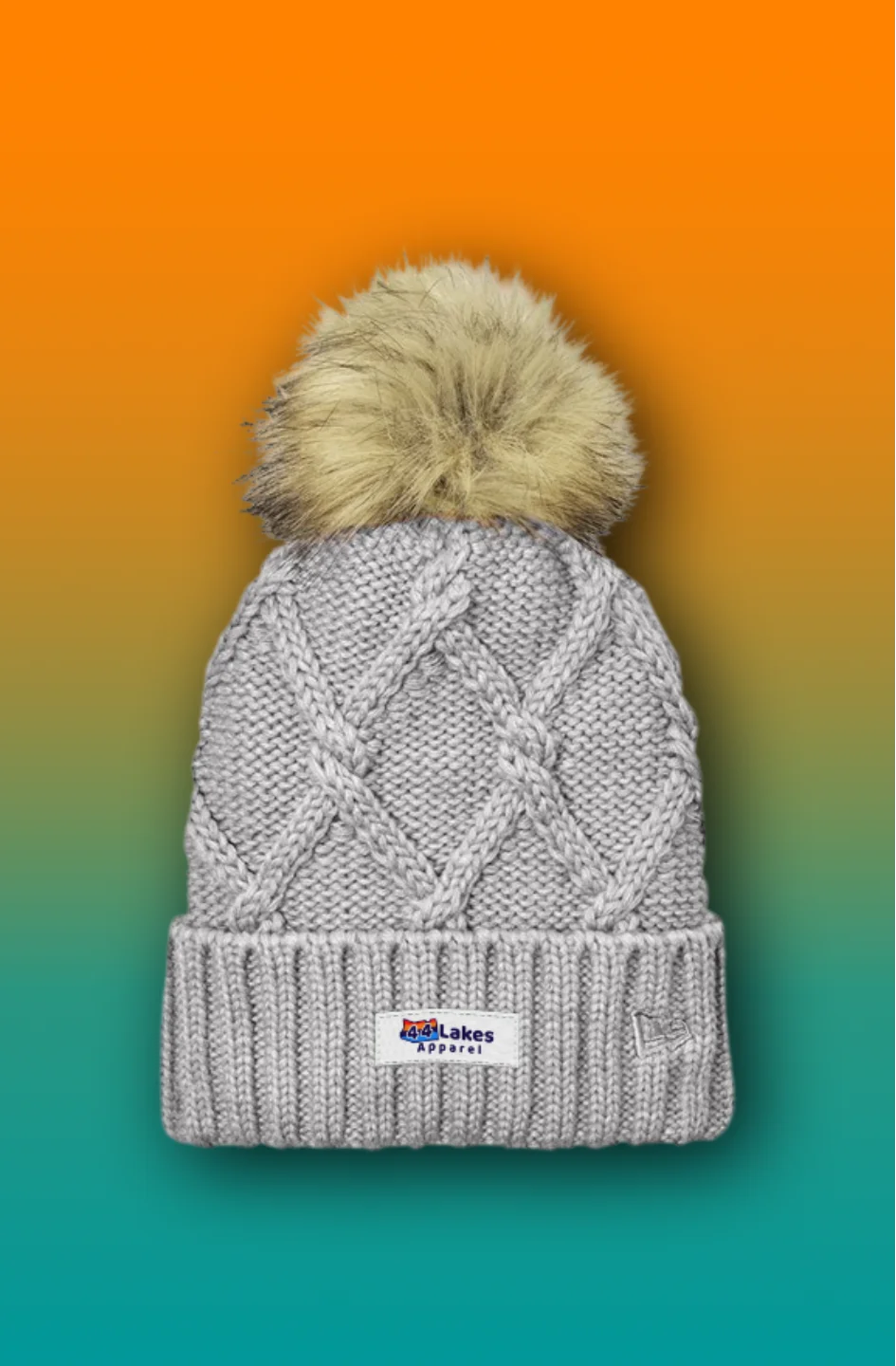 44Lakes - Faux Fur - Pom Beanie