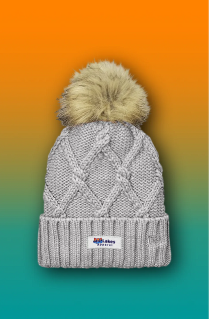 44Lakes - Faux Fur - Pom Beanie