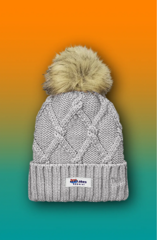 44Lakes - Faux Fur - Pom Beanie