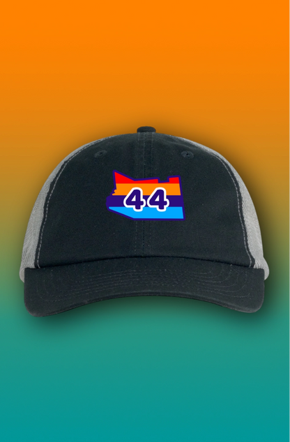 44Lakes - Sunset - Washed Trucker Hat
