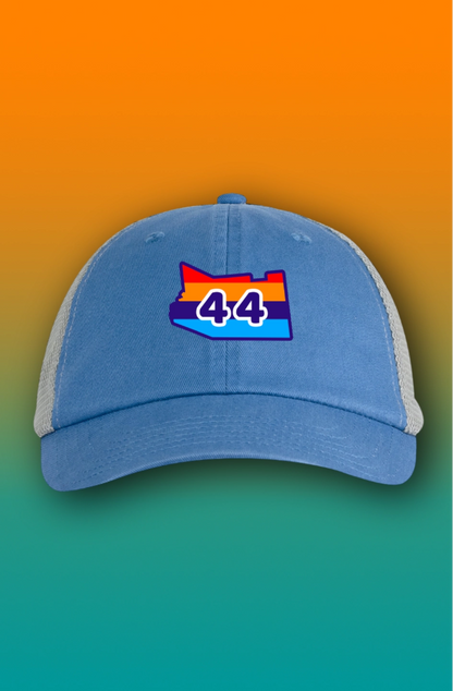 44Lakes - Sunset - Washed Trucker Hat