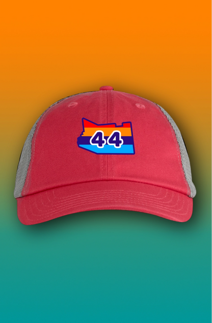 44Lakes - Sunset - Washed Trucker Hat
