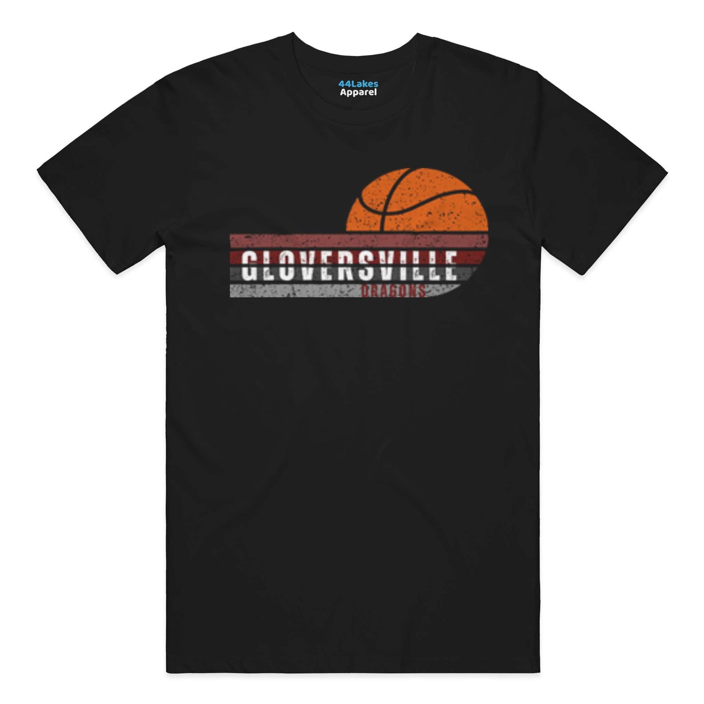 Gloversville - Dragons - Basketball - T-Shirt