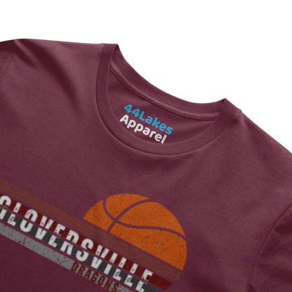 Gloversville - Dragons - Basketball - T-Shirt