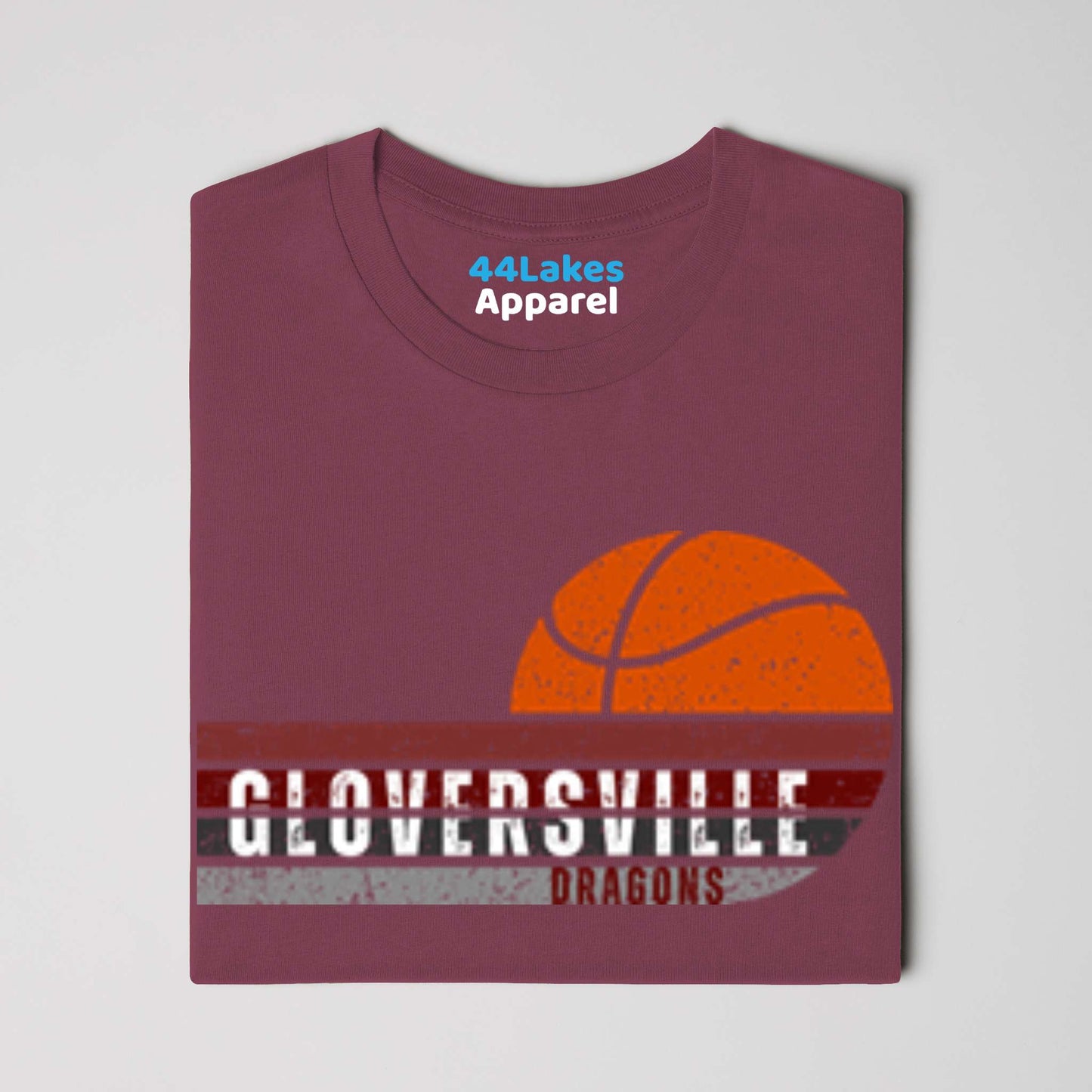 Gloversville - Dragons - Basketball - T-Shirt