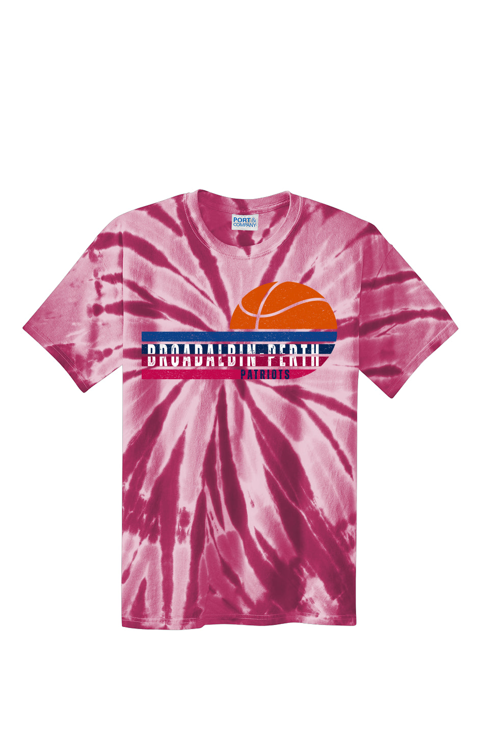 Broadalbin-Perth - Patriots - Basketball - Tie Dye