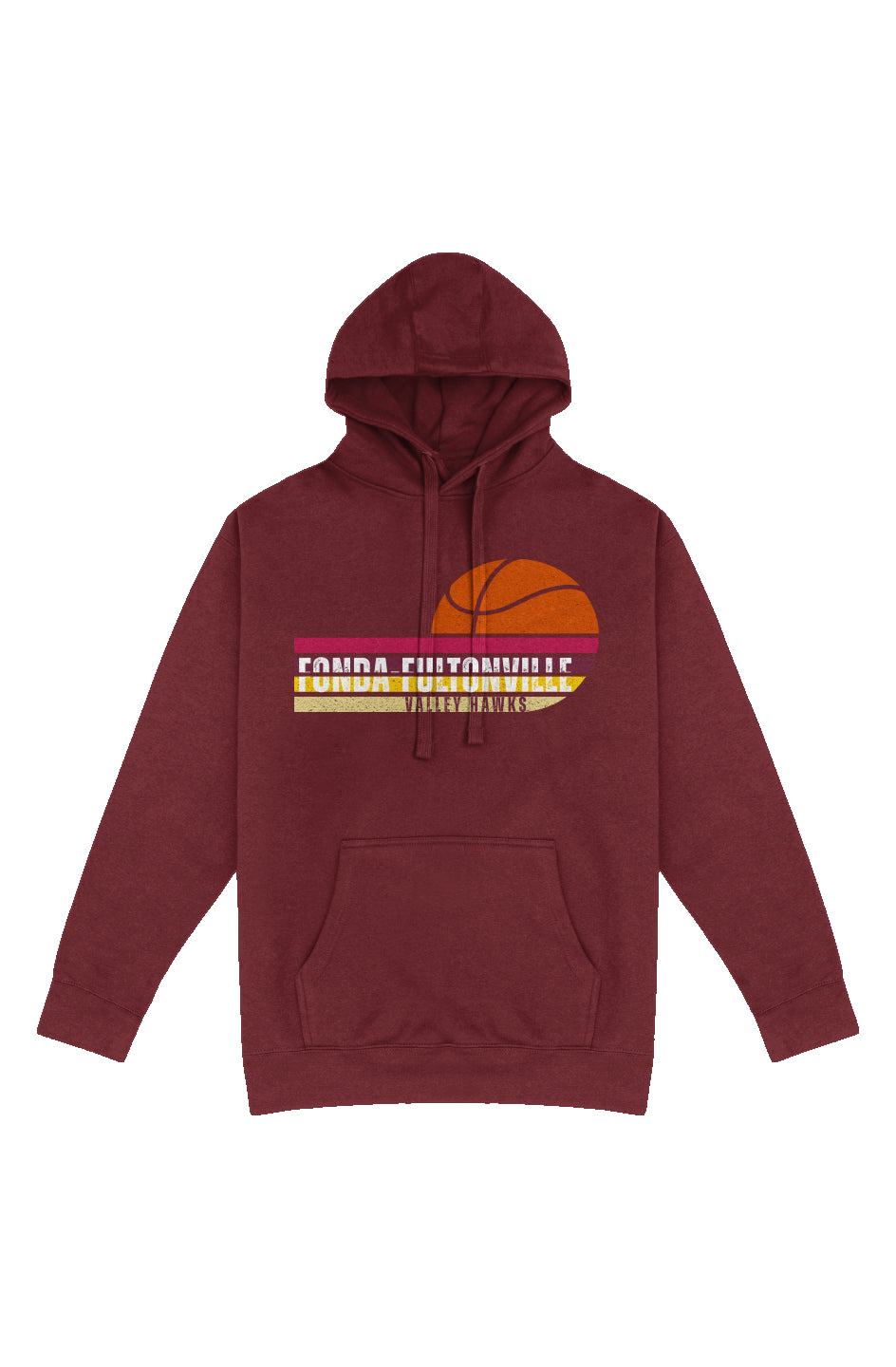 Fonda-Fultonville - Valley Hawks - Basketball - Hoodie