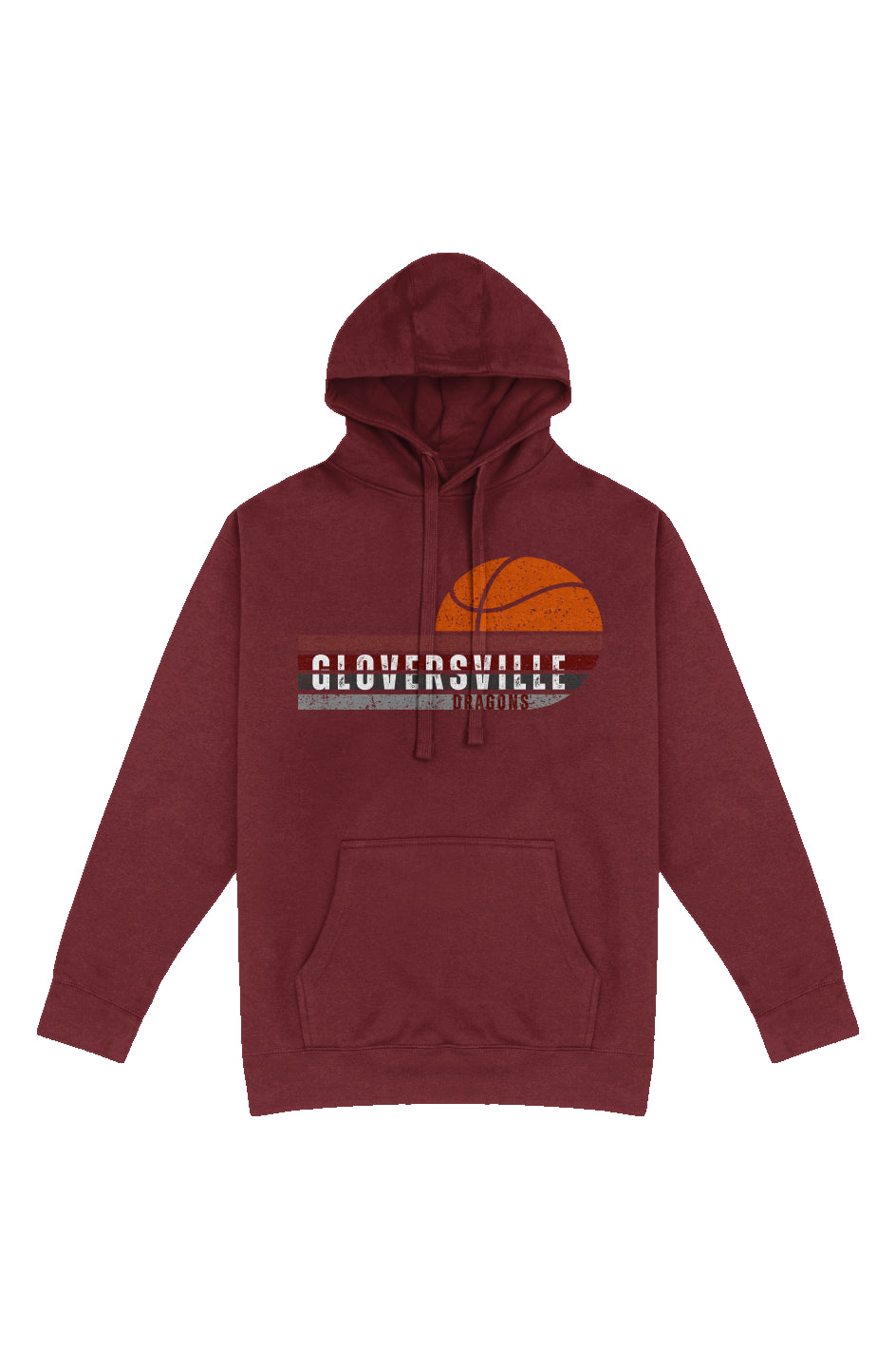 Gloversville - Dragons - Basketball - Hoodie