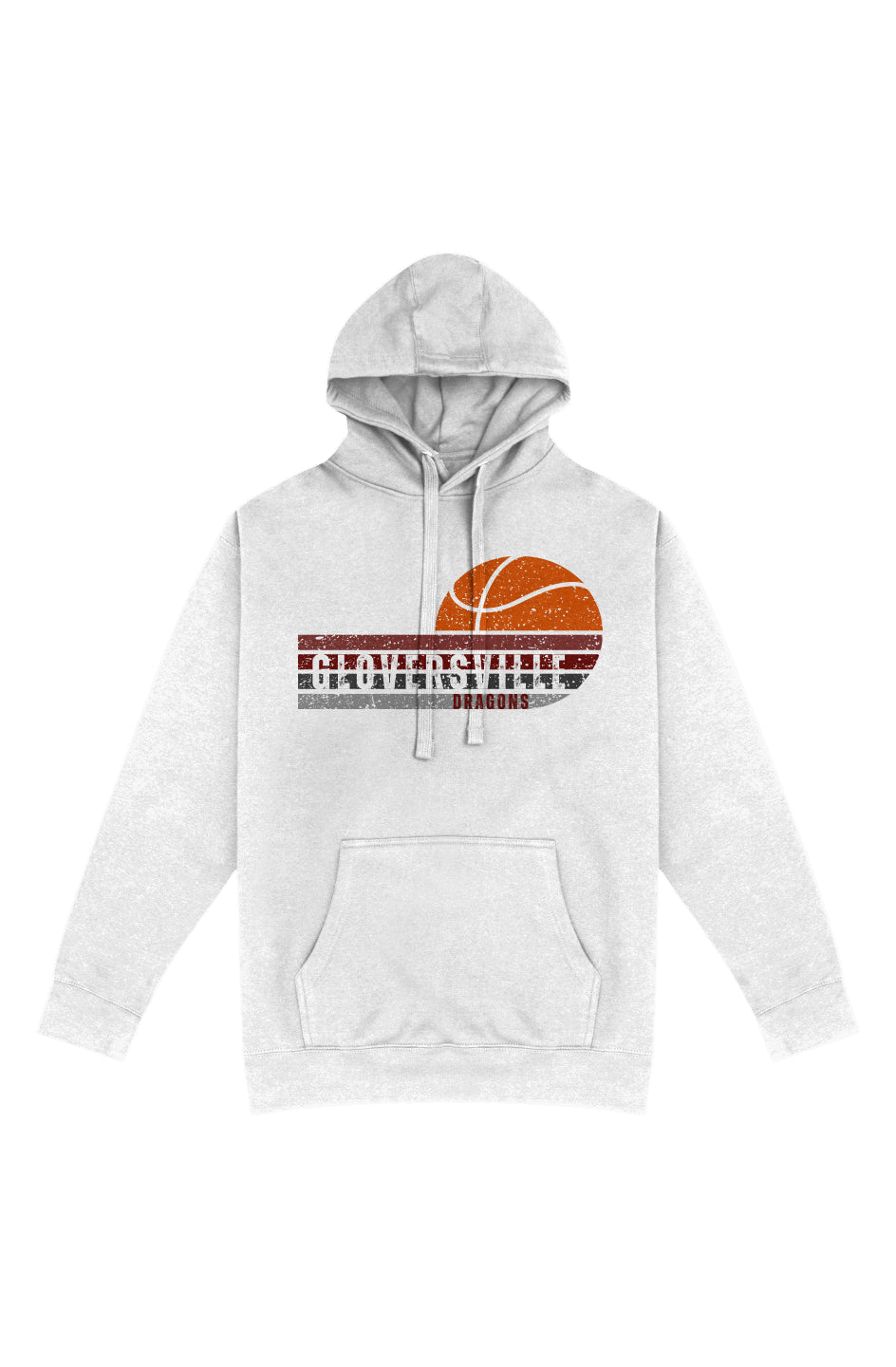 Gloversville - Dragons - Basketball - Hoodie