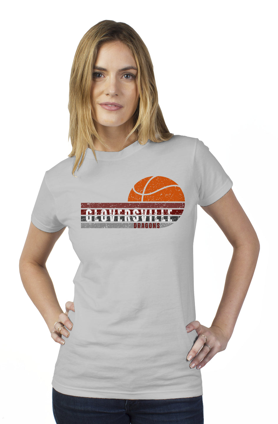 Gloversville - Dragons - Basketball - Women T-Shir