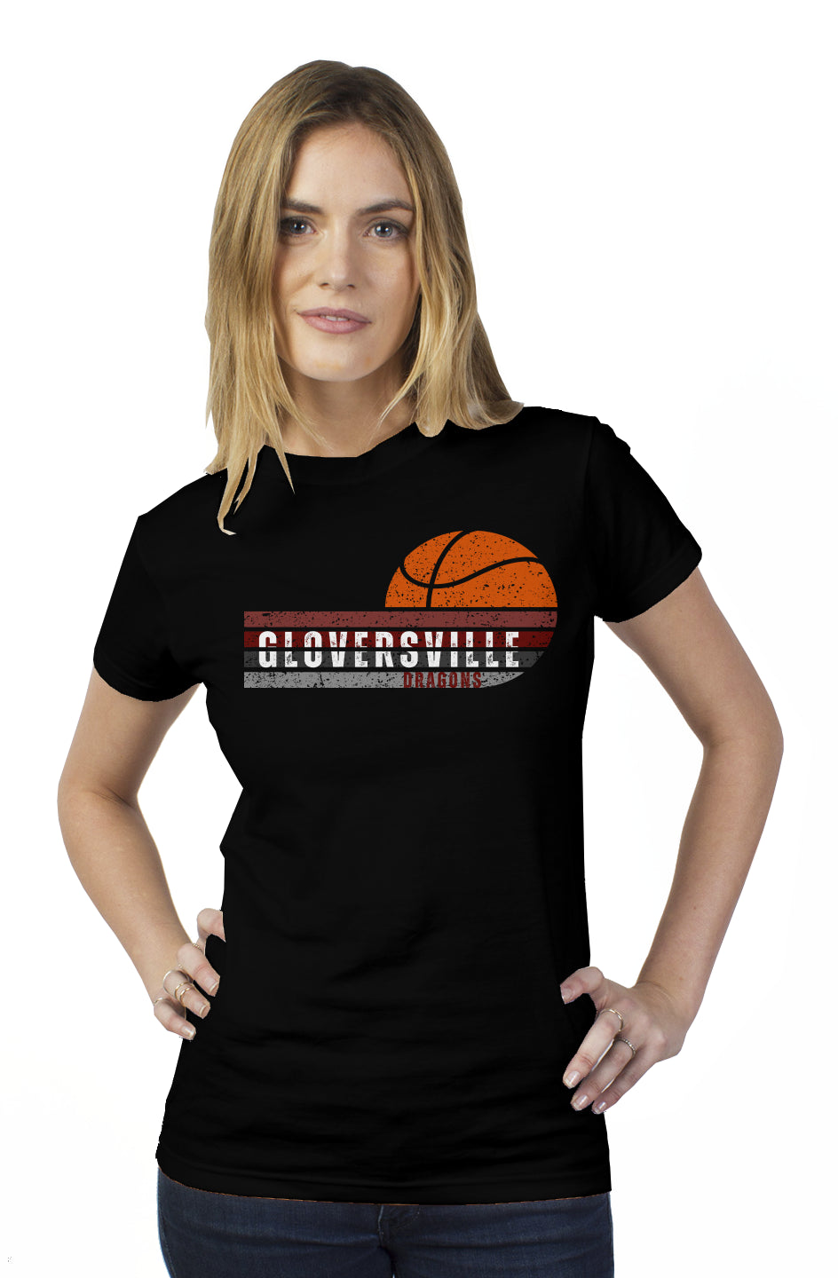 Gloversville - Dragons - Basketball - Women T-Shir
