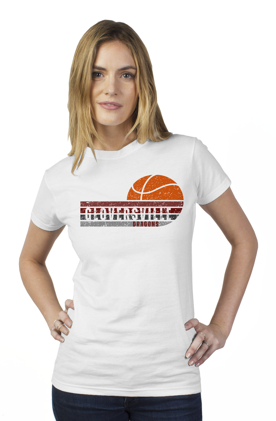 Gloversville - Dragons - Basketball - Women T-Shirt