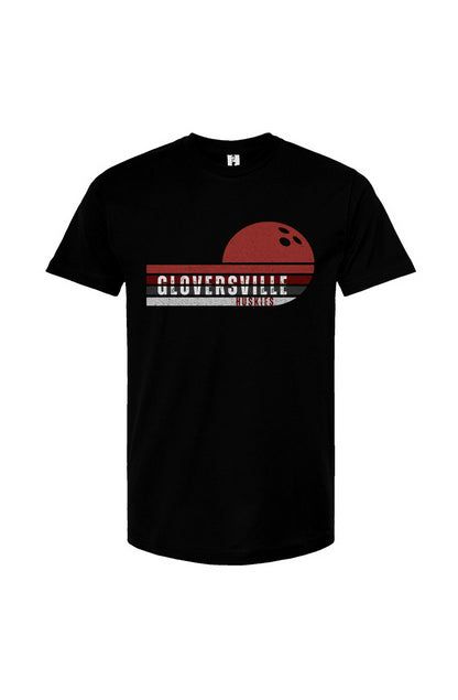 Gloversville - Huskies - Bowling - T-Shirt