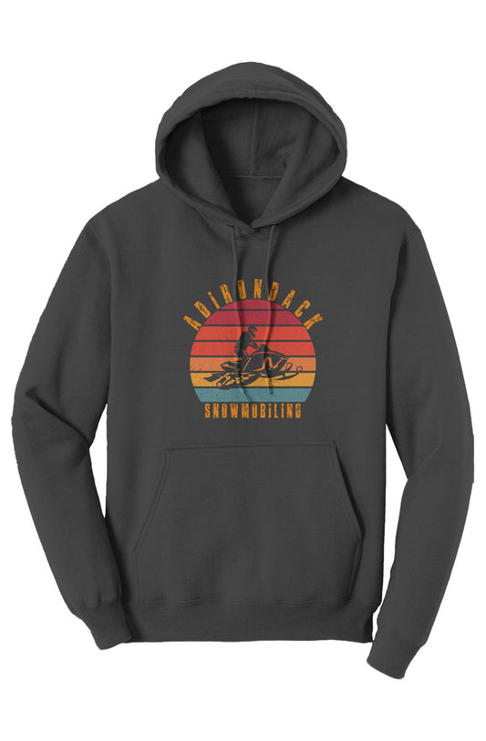 ADK - Snowmobiling - Sunset - Hoodie