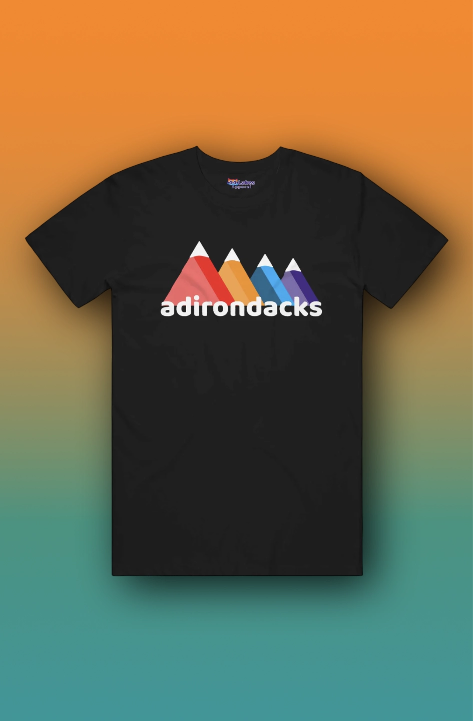 ADK - Colorful High Peaks - T-Shirt