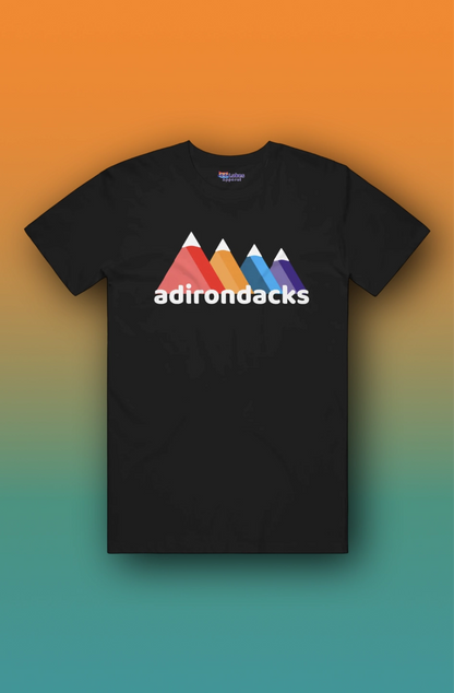 ADK - Colorful High Peaks - T-Shirt